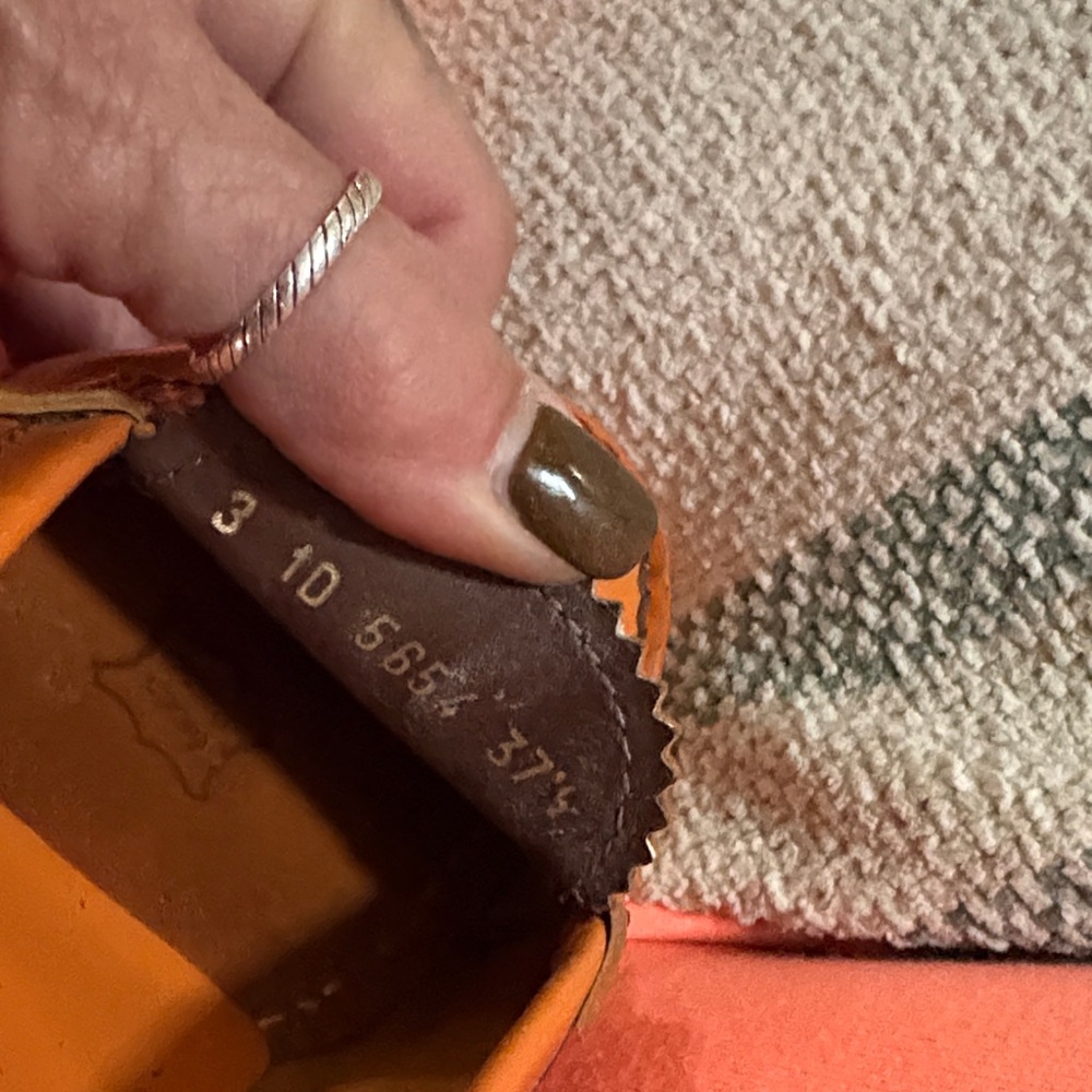 Prada Women's Burnt Orange Loafers 371/2 or 7.5 - Picture 4 of 4